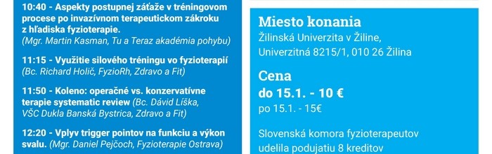 Konference Fyzio&Sport